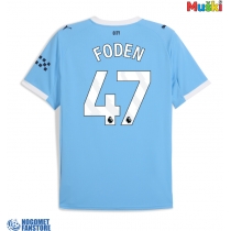 Manchester City Phil Foden #47 Domaci Dres 2025-26 Kratak Rukav